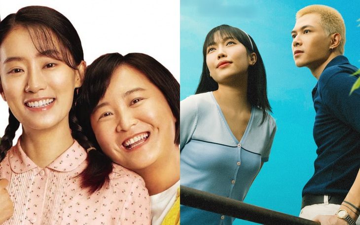 Hình ảnh phim Xin chào, Lý Hoán Anh (trái) và phim Gặp lại chị bầu - Ảnh: ĐPCC